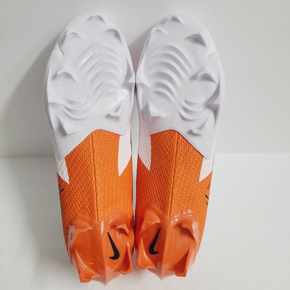 NEW Nike Vapor Edge Speed 360 2 Football Cleats FQ4045-100 Size  13 White Orange